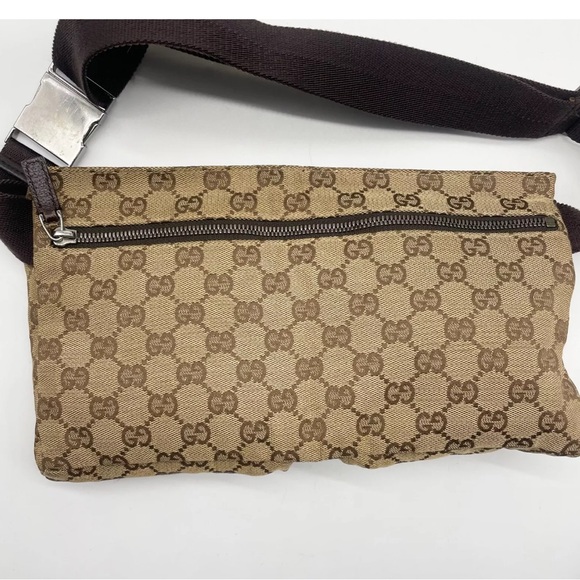 Authenticated Gucci Waist Belt Bum Bag Crossbody Shoulder Bag Carryall Tote - Picture 3 of 15